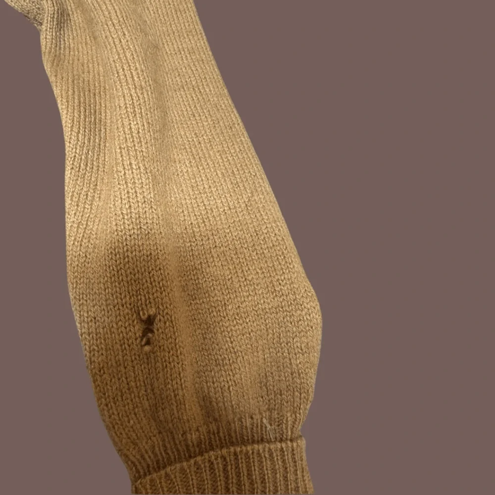 B. Altman Cable Sweater | Brown Wool Blend | Size M | Vintage AS IS